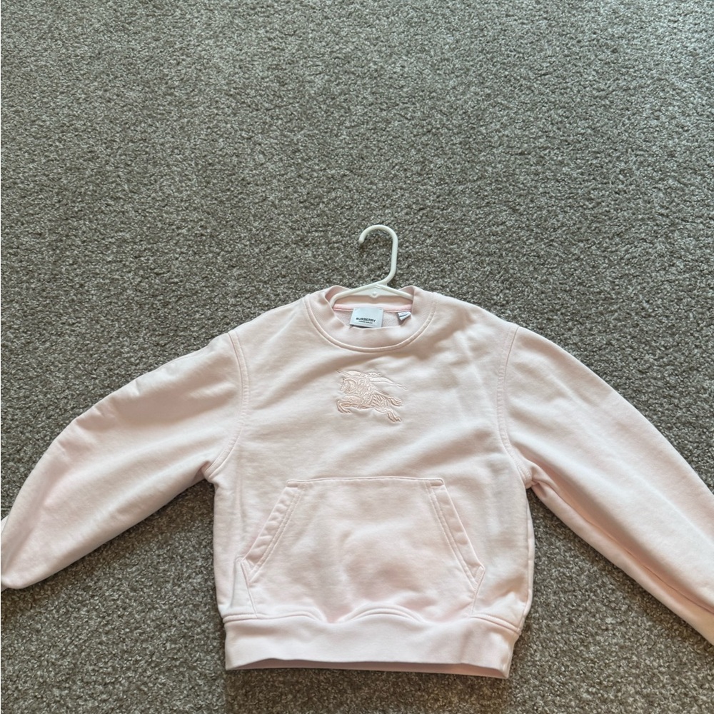 Burberry Kids Pink Sweatshirt